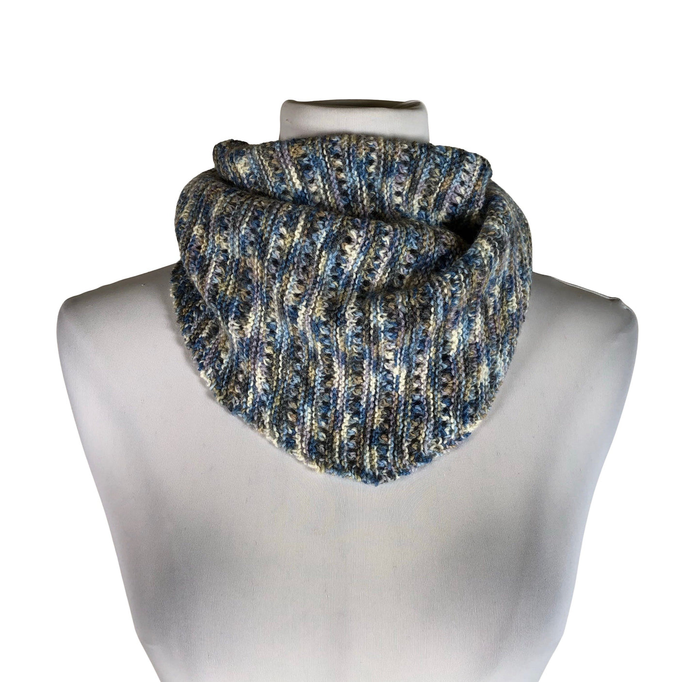 Unisex Handmade - Scarf, size Maxi - Blue (1)
