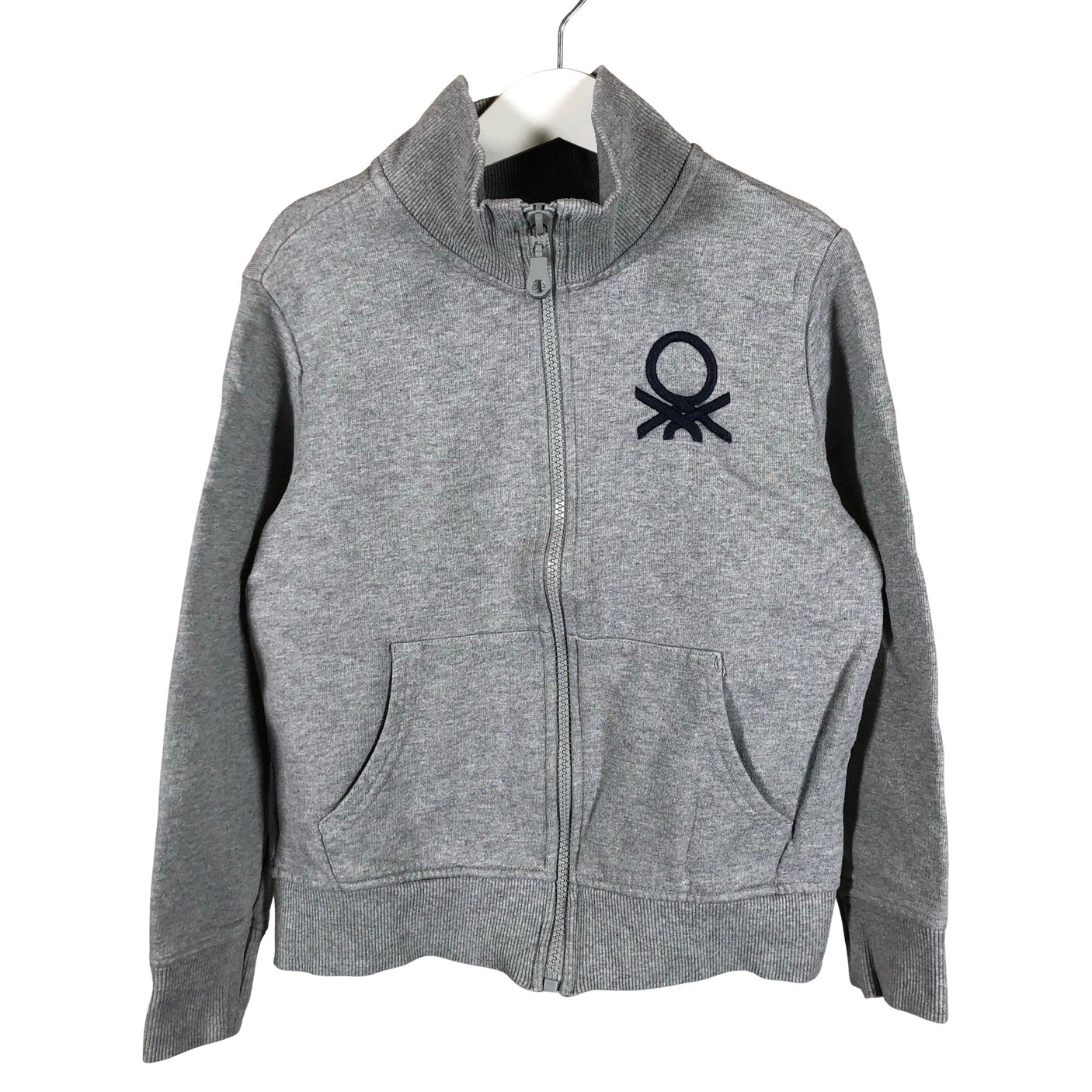 Unisex Benetton - Sweatshirt, size 128 - 134 - Gray (1)