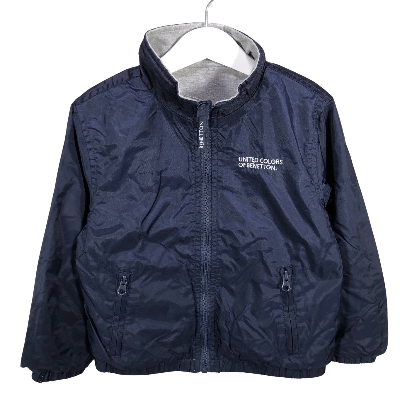 Unisex Benetton - Spring/Fall jacket, size 104 - 110 - Blue (1)