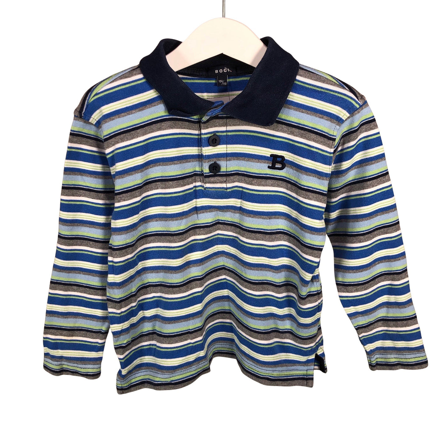 Unisex Bogi - Tricot shirt, size 104 - 110 - Blue (1)