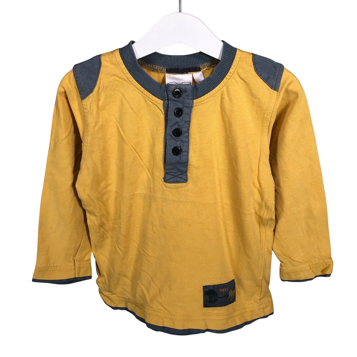 Unisex D&J Familjeklubben - Tricot shirt, size 98 - 104 - Yellow (1)