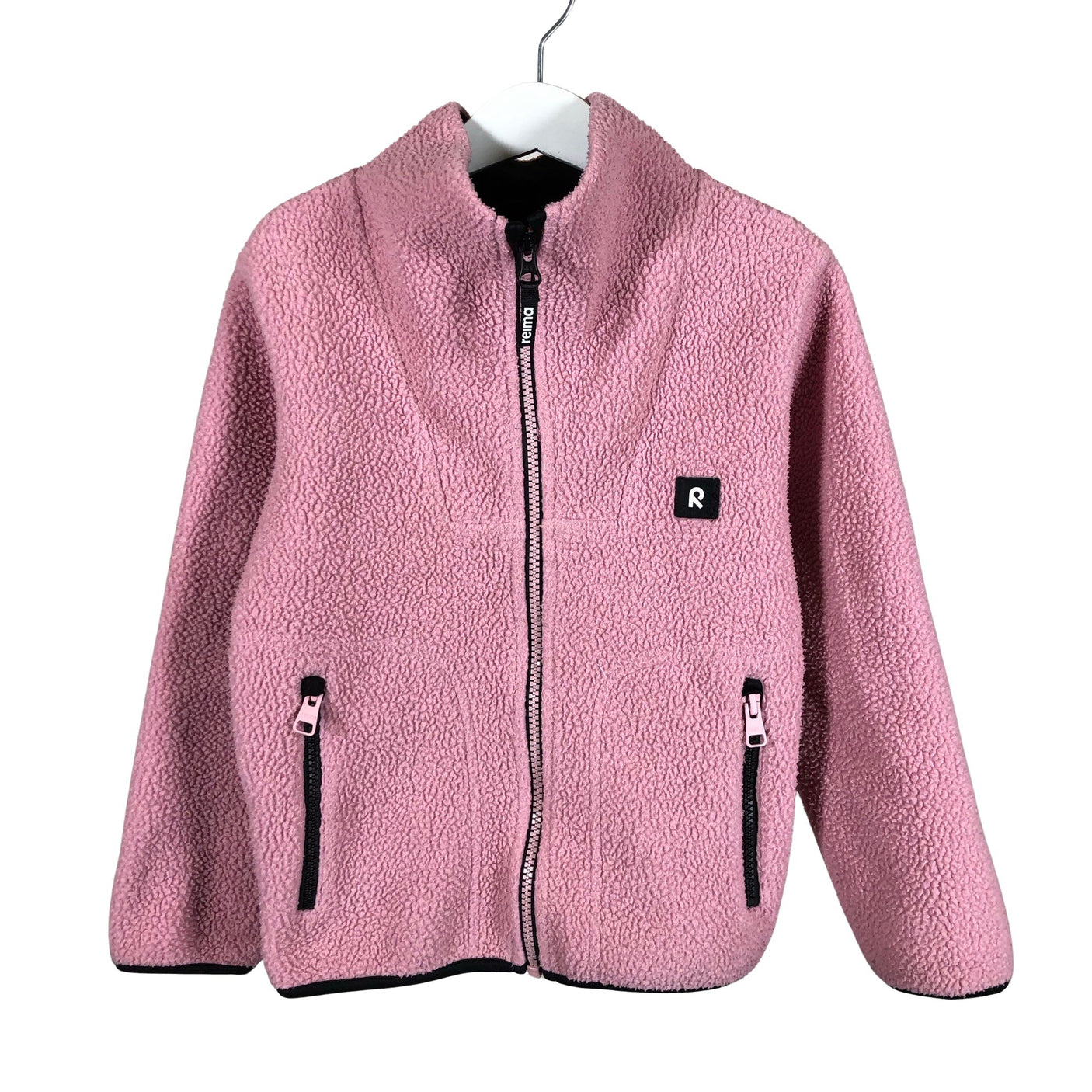 Unisex Reima - Fleece jacket, size 116 - 122 - Light pink (1)