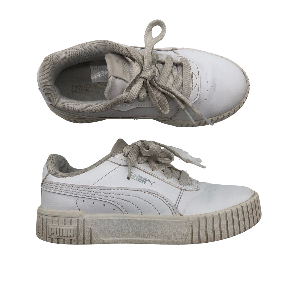 Unisex Puma - Casual sneakers, size 32 - White (1)