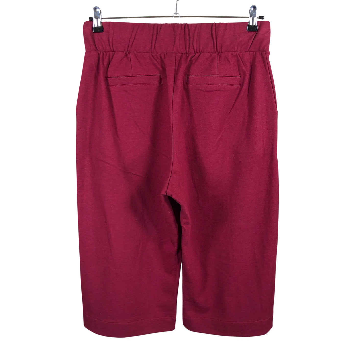 Unisex NOSH - Tricot capri pants, size 42 - Wine red (2)