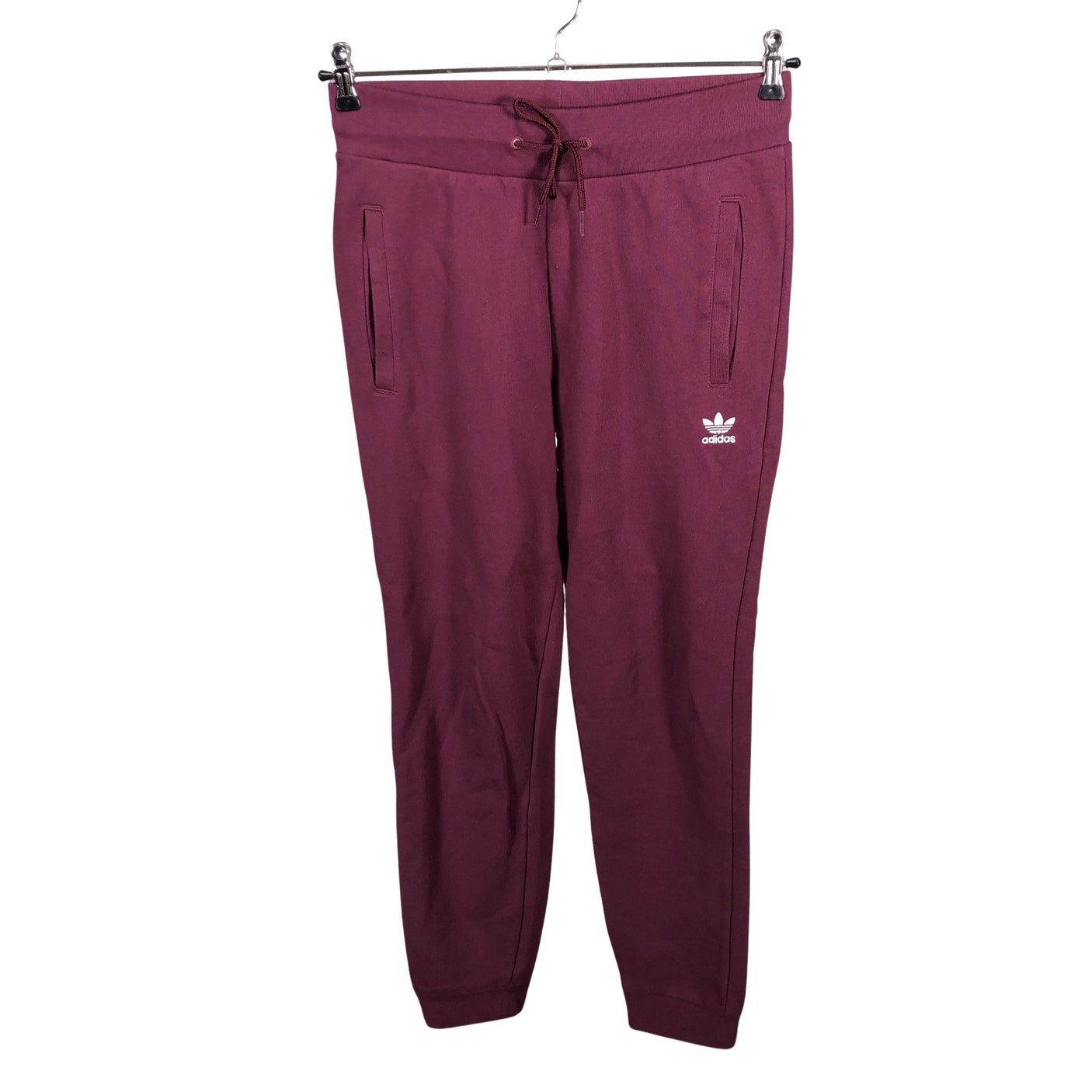 Unisex Adidas - Sweatpants, size 36 - Wine red (1)