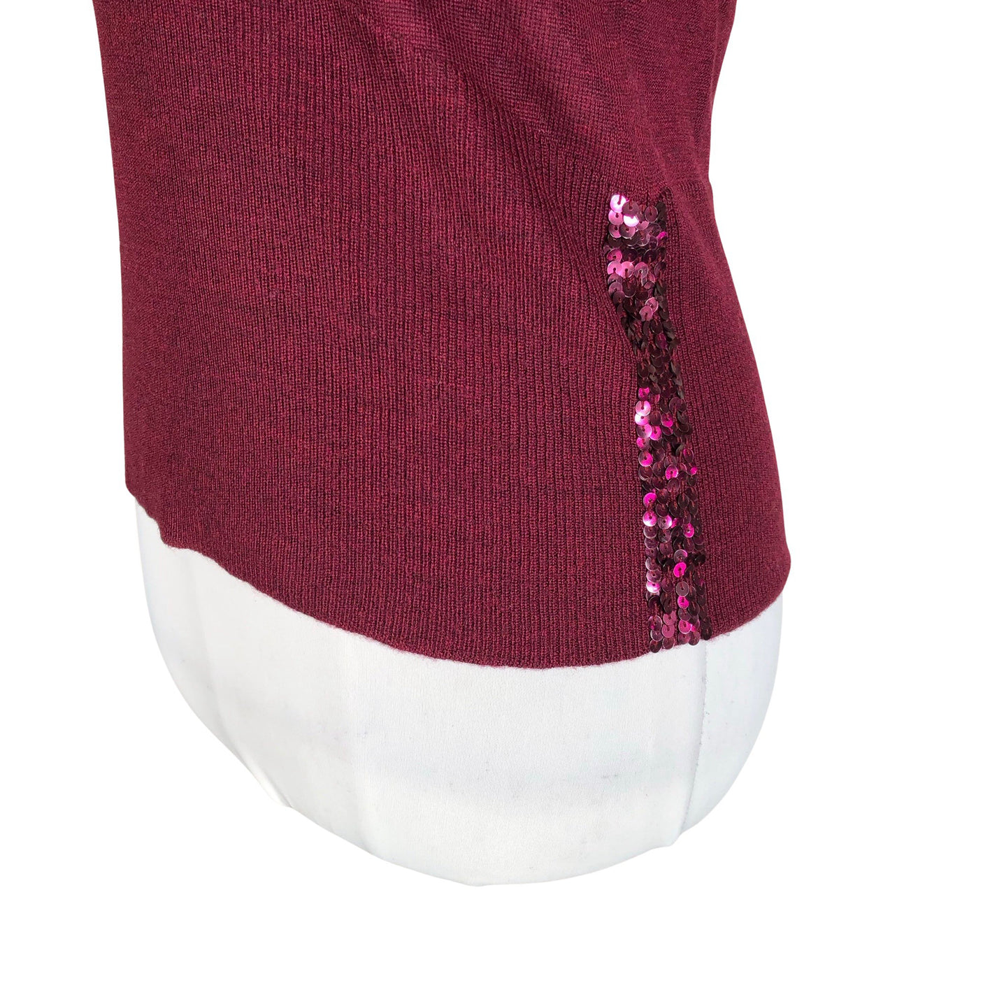 Unisex InWear - Tricot tank top, size 36 - Wine red (2)