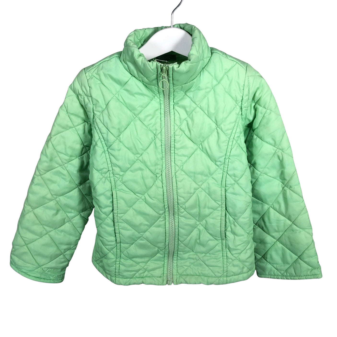 Unisex Benetton - Quilted jacket, size 104 - 110 - Green (1)