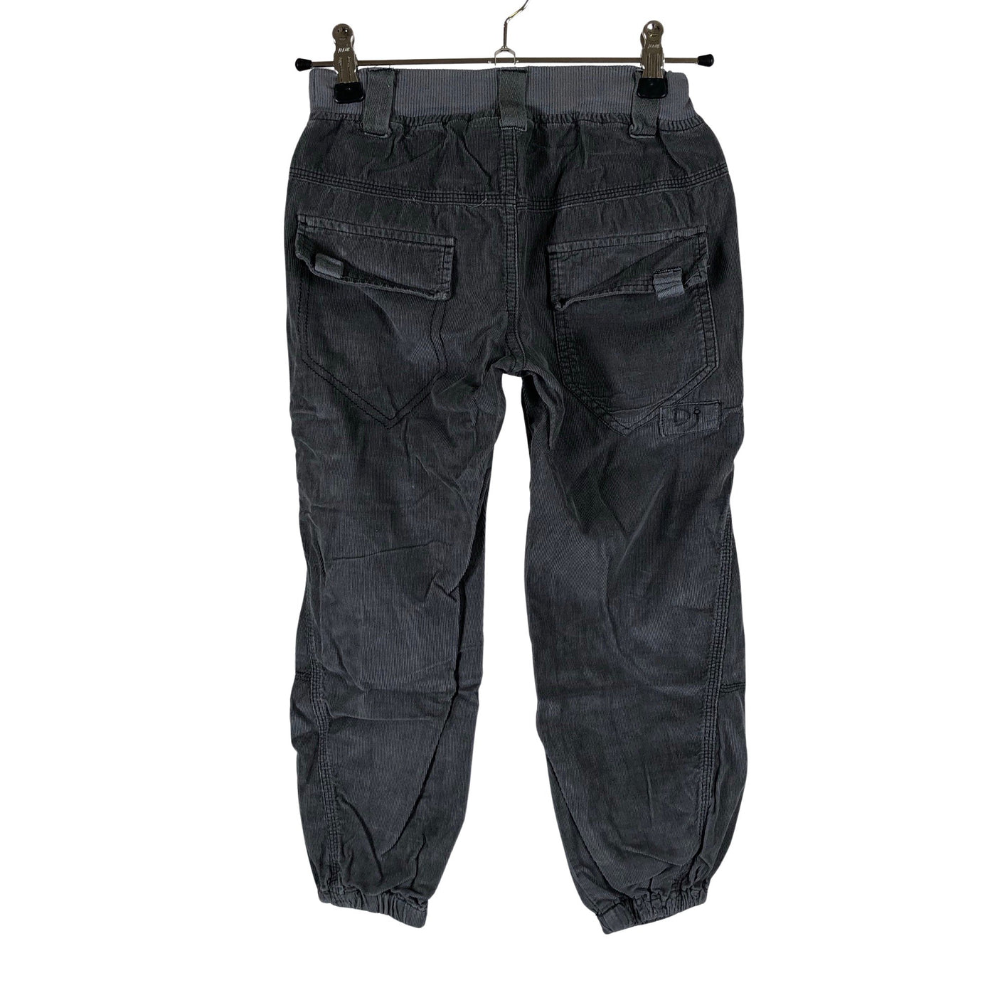 Unisex D&J Familjeklubben - Velvet pants, size 116 - 122 - Gray (2)