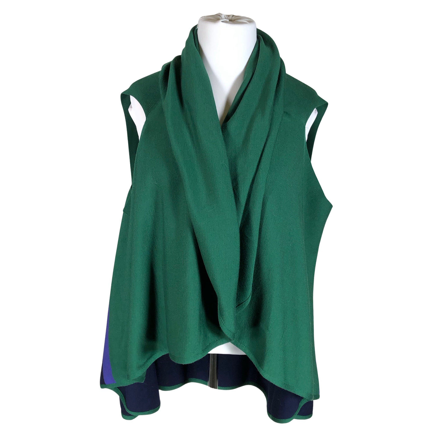 Unisex Annikki Karvinen - Knit vest, size 42 - Green (1)