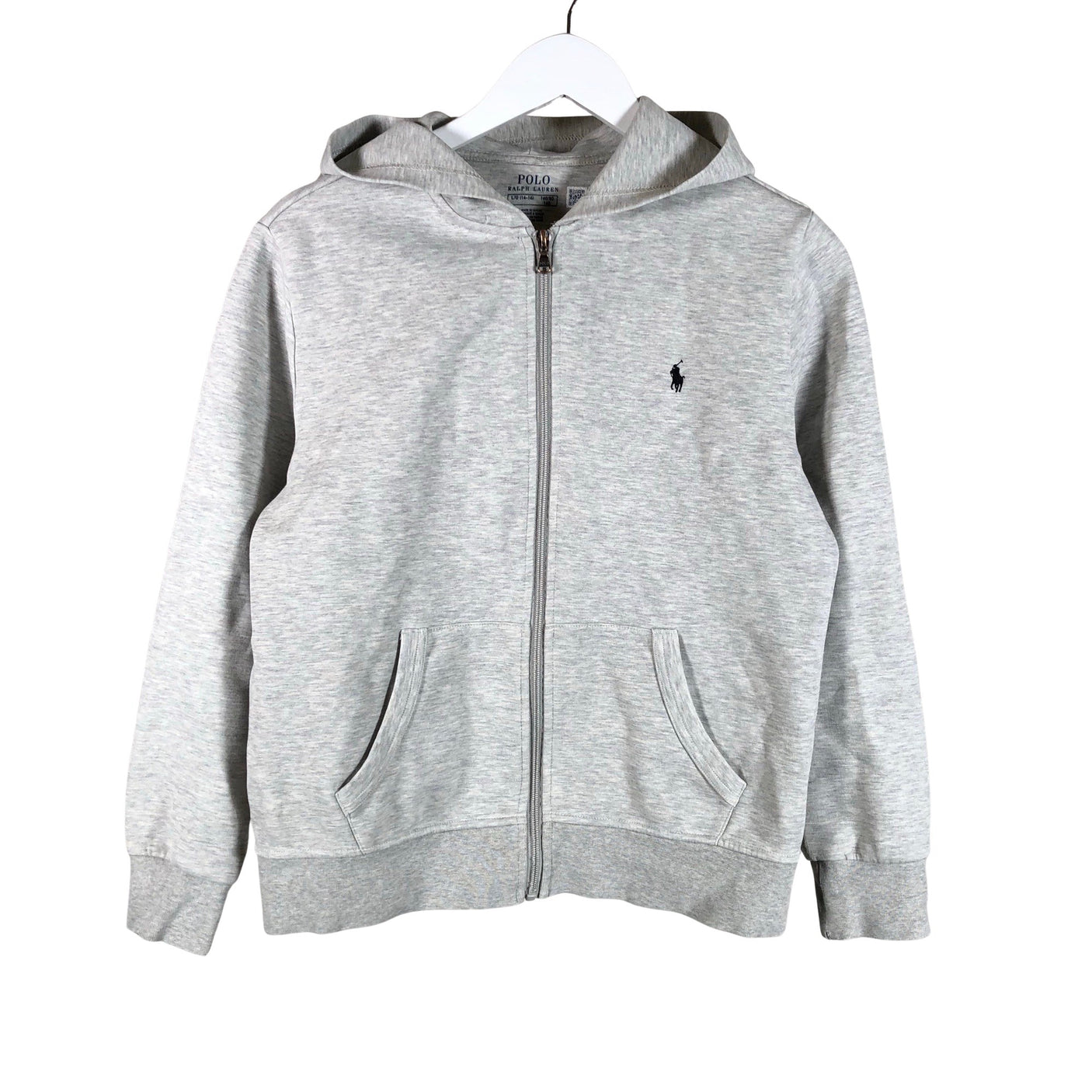 Unisex Polo Ralph Lauren - Hoodie, size 164 - 170 - Gray (1)