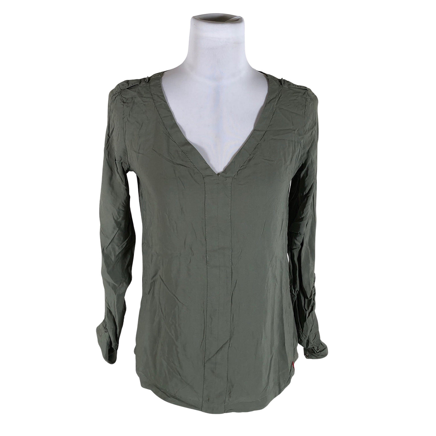 Unisex Esprit - Blouse, size 36 - Green (1)