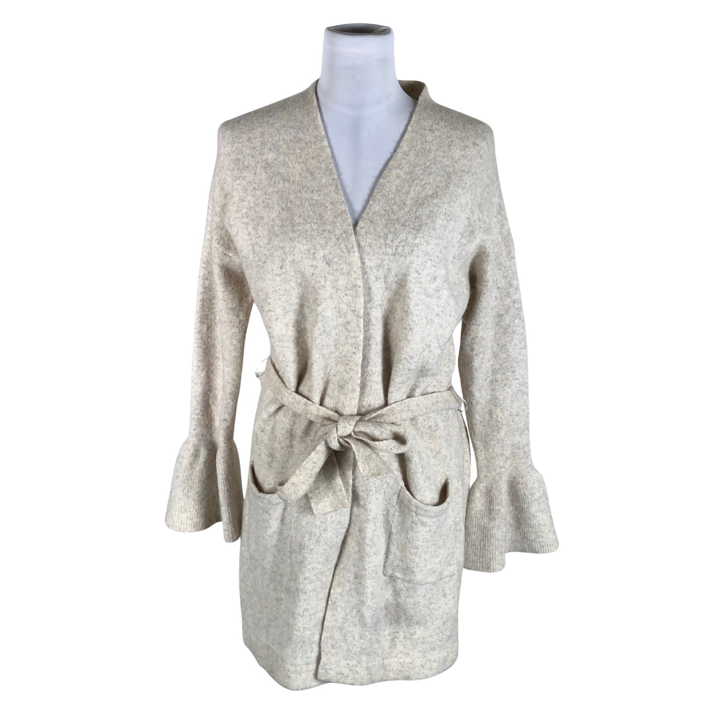 Unisex Part two - Cardigan, size 36 - Beige (1)