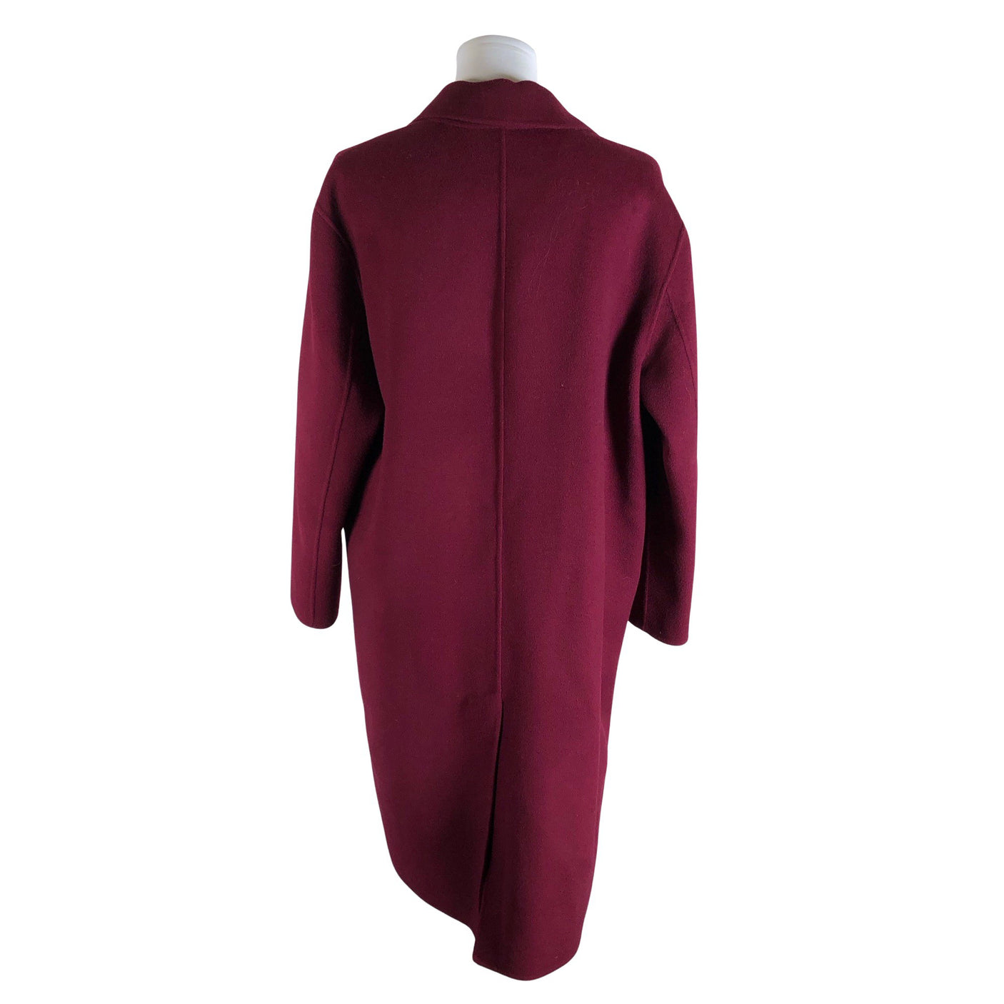 Unisex Massimo Dutti - Wool coat, size 40 - Violet (2)