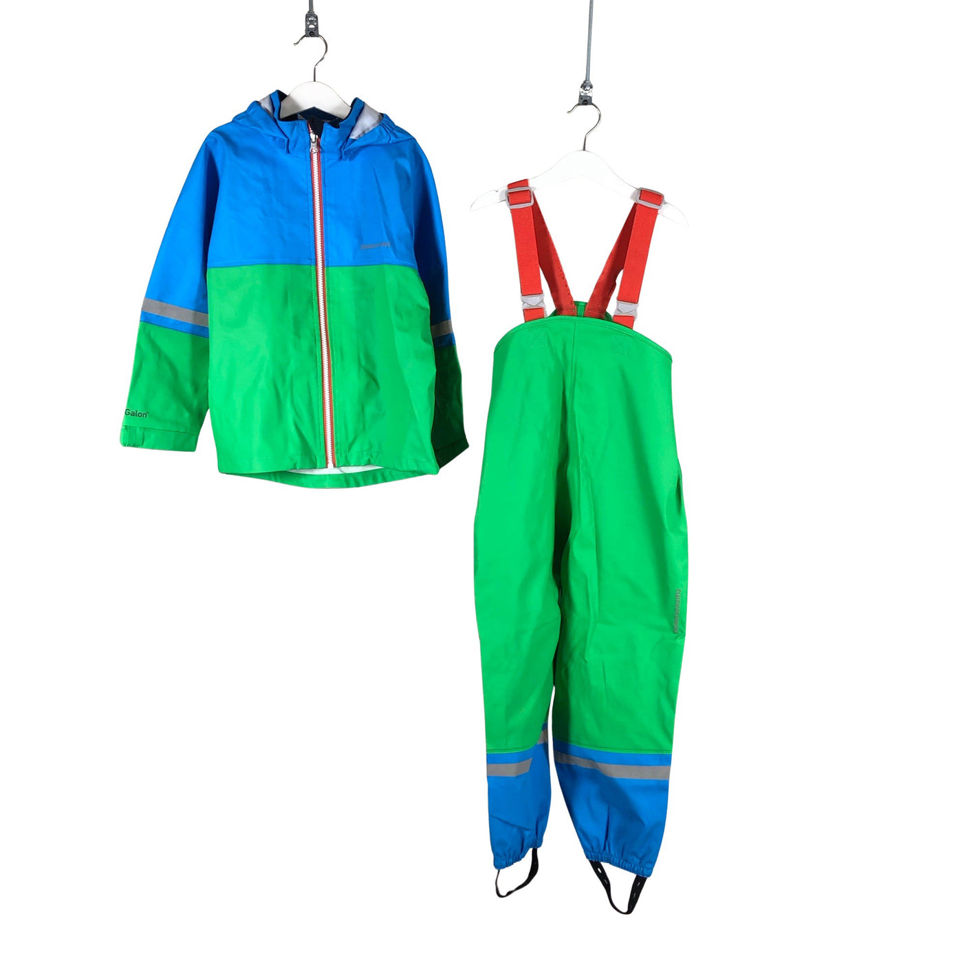 Unisex Didriksons - Rainwear, size 116 - 122 - Green (1)