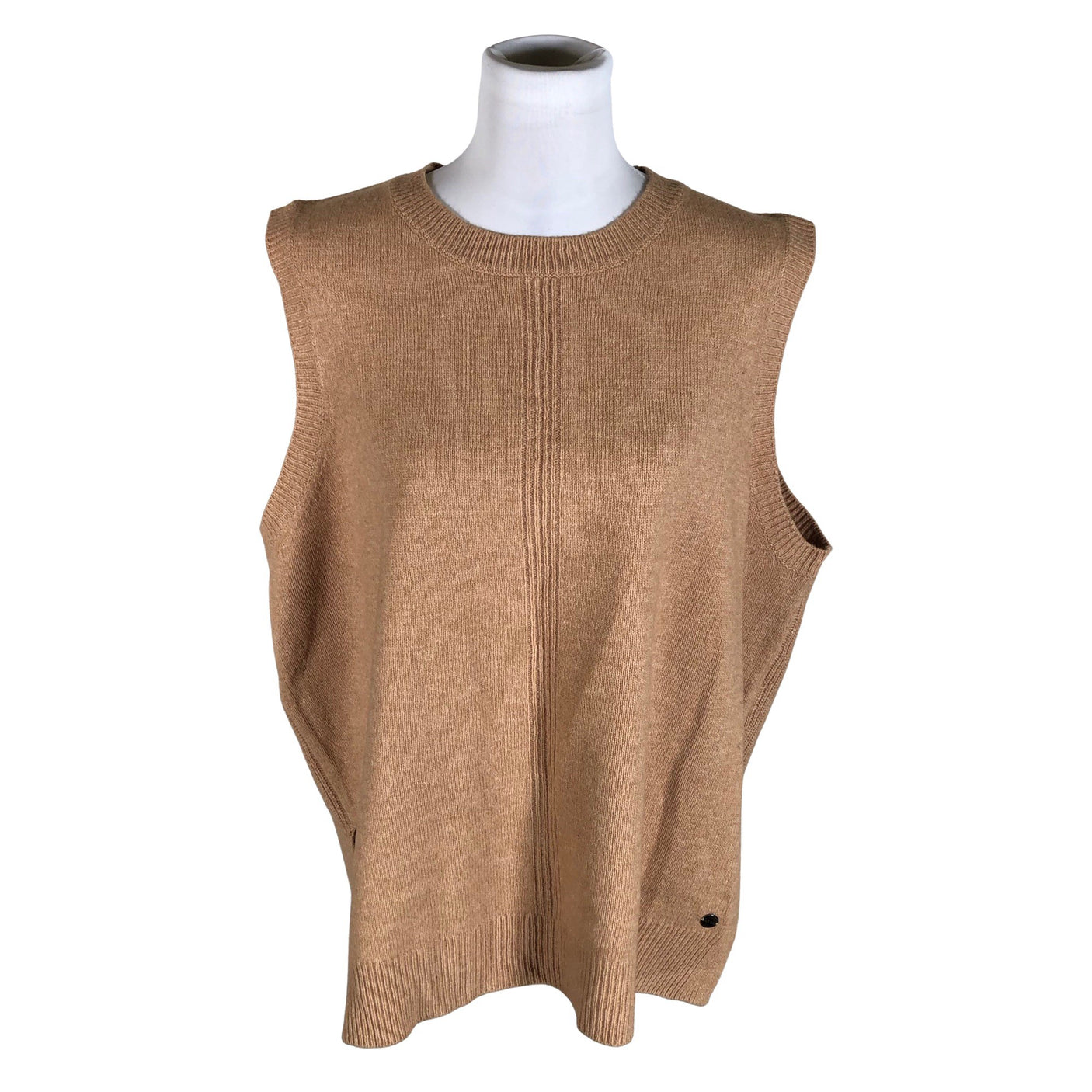 Unisex Noom - Knit vest, size 40 - Brown (1)