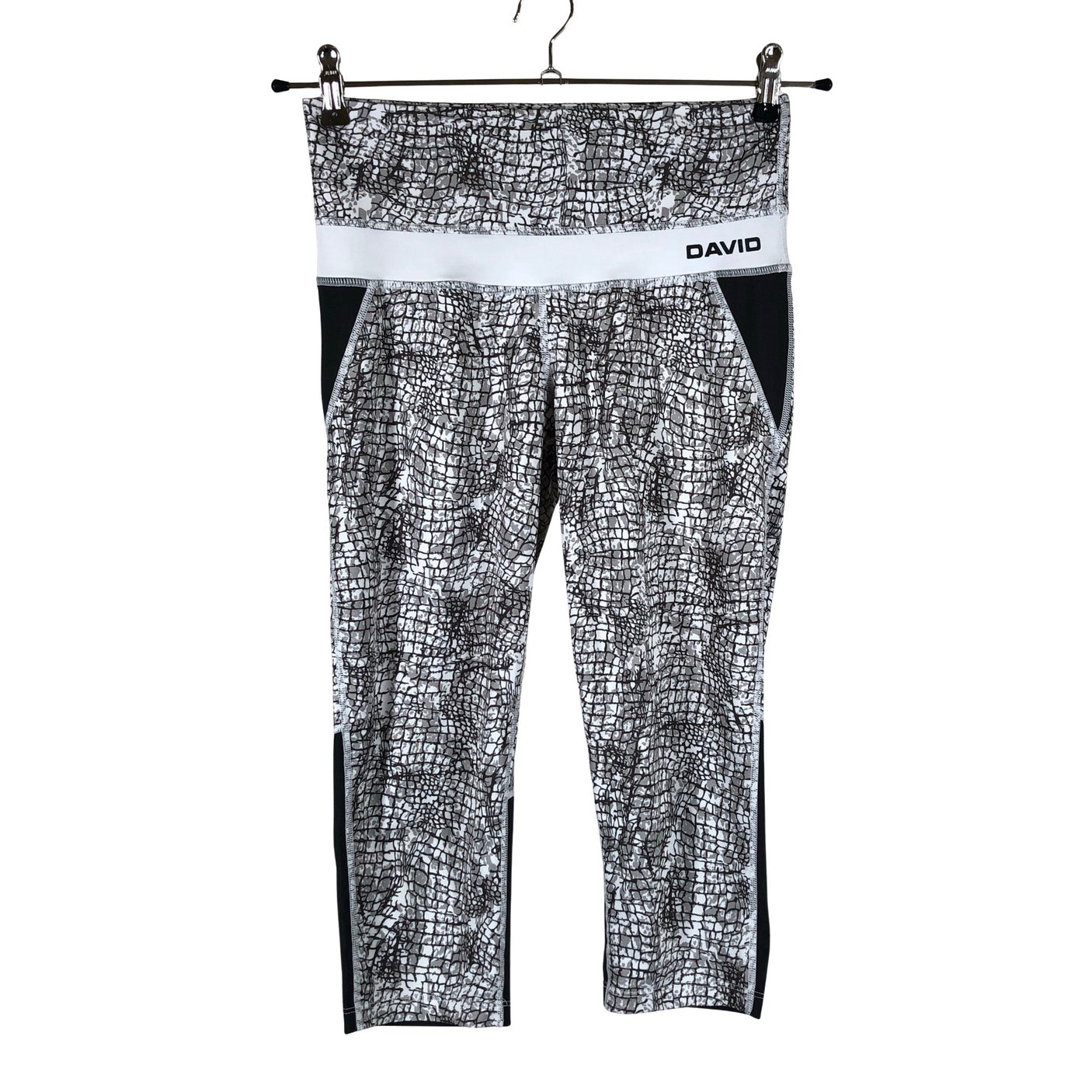 Unisex David - Sports capri pants, size 36 - Gray (1)