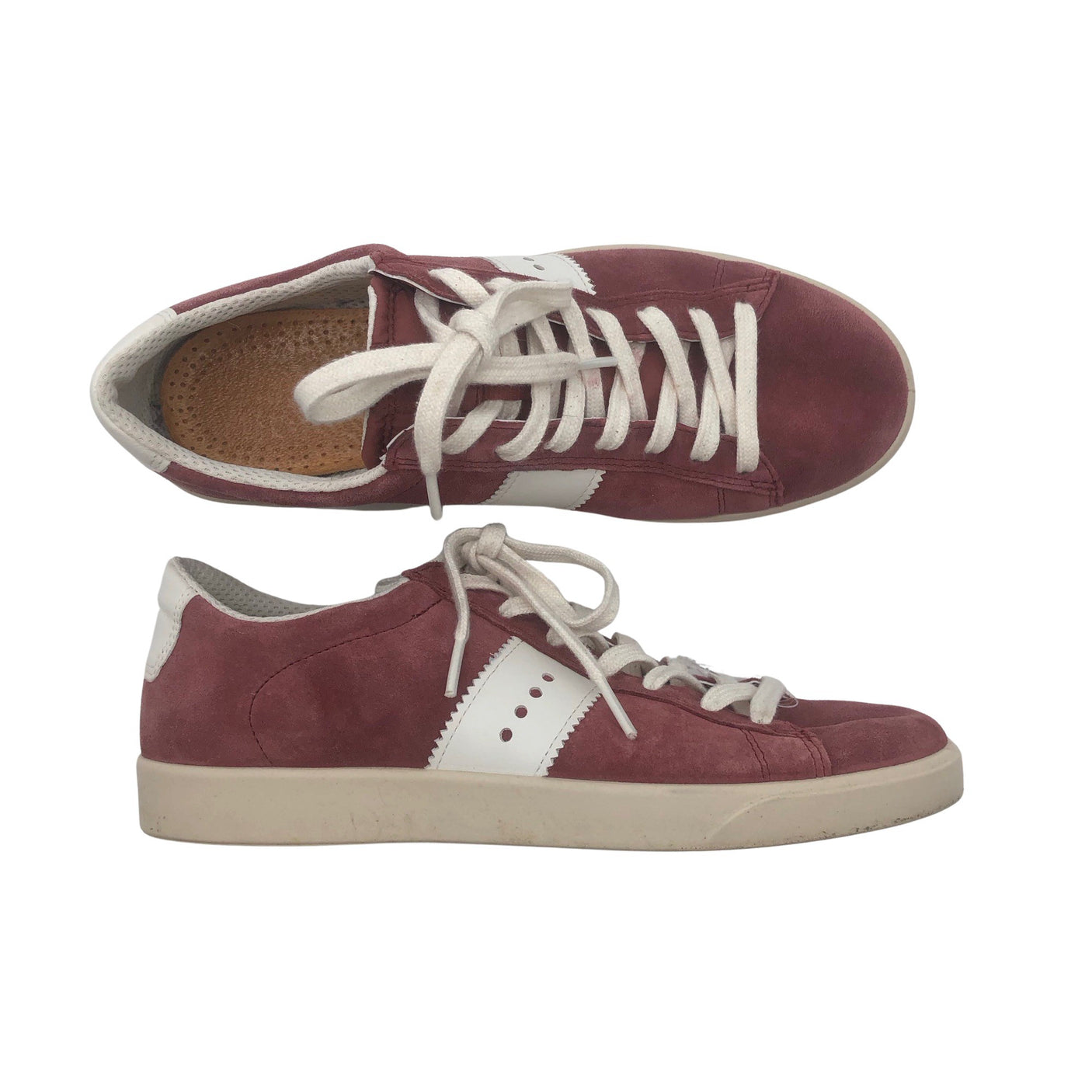 Unisex Ecco - Casual sneakers, size 40 - Wine red (1)