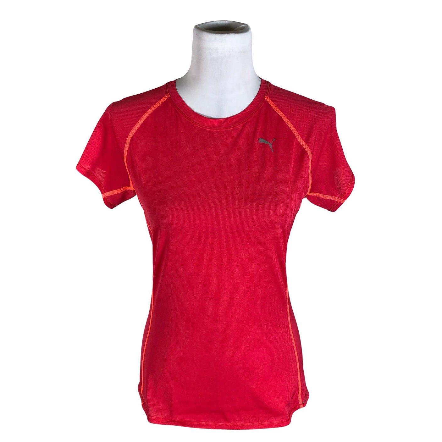 Unisex Puma - Sports shirt, short sleeve, size 36 - Red (1)