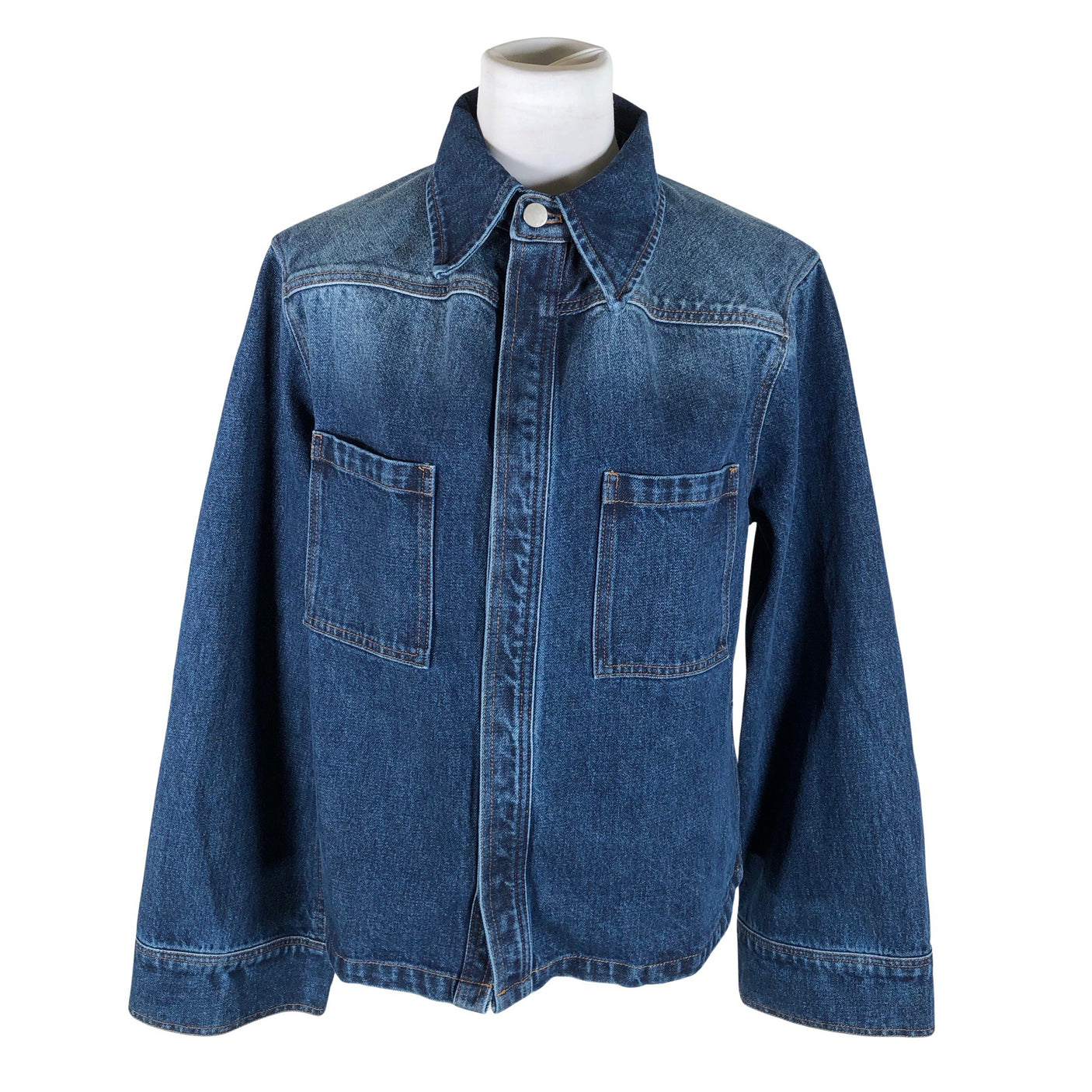 Unisex Marville Road - Denim jacket, size 40 - Blue (1)