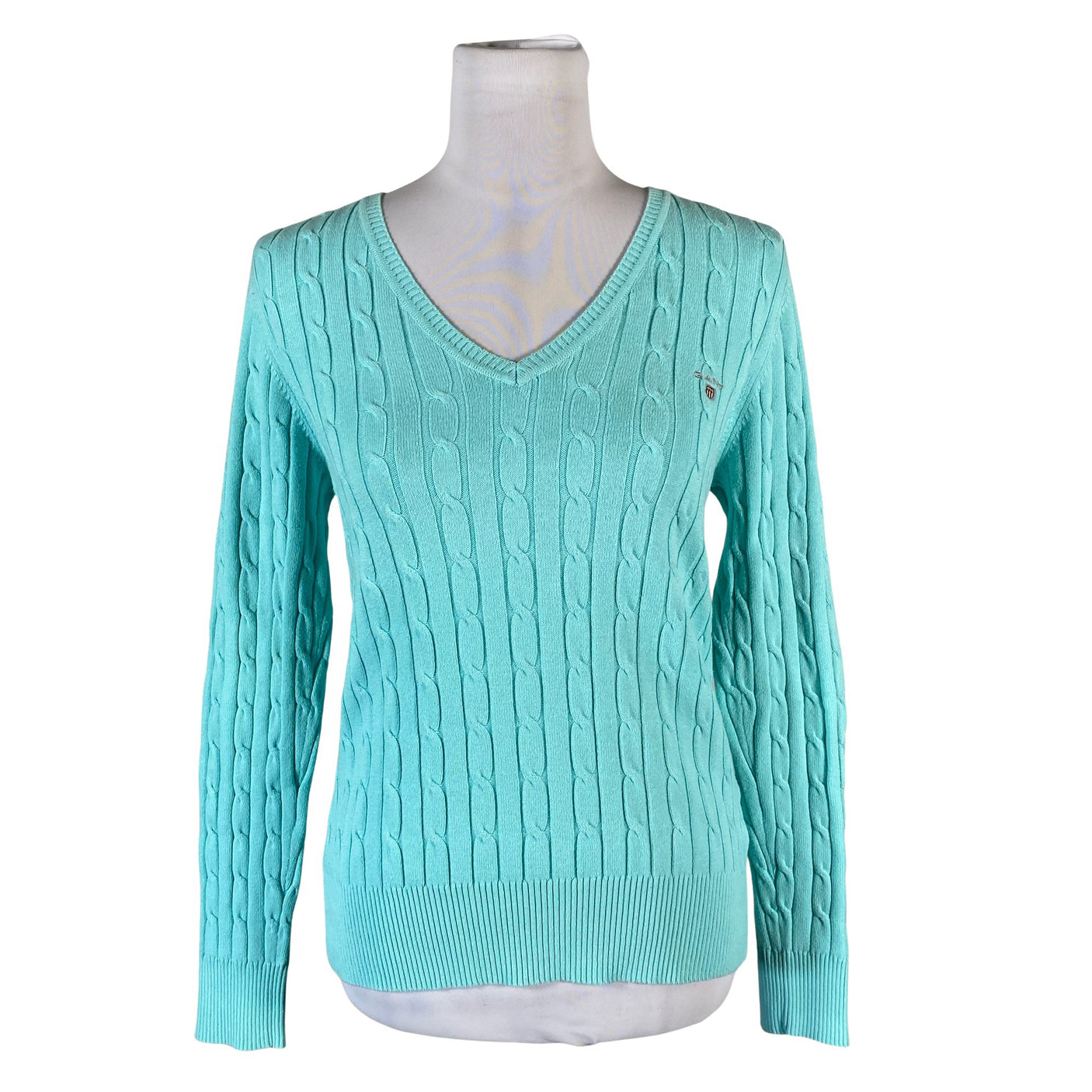 Unisex Gant - Sweater, size 38 - Turquoise (1)