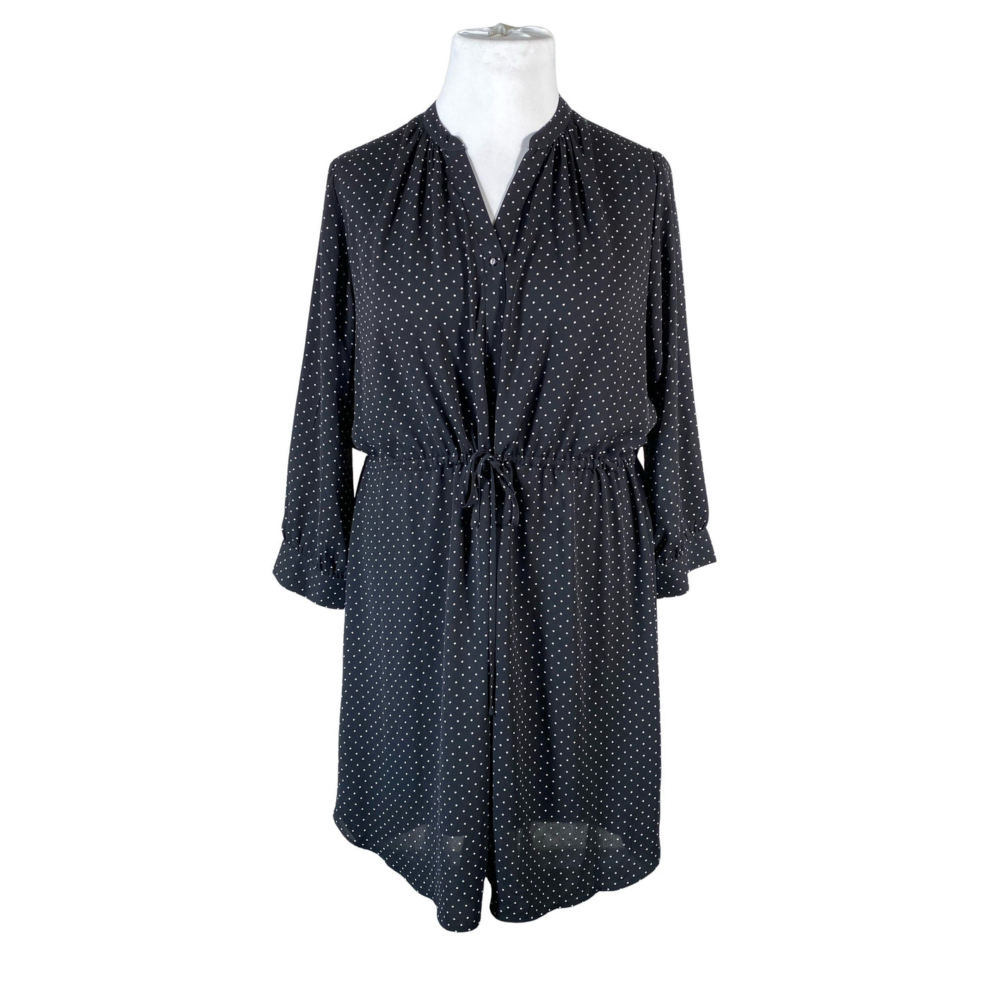 Unisex Selected - Schiffon dress, size 42 - Black (1)