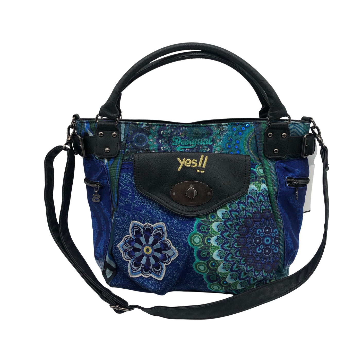 Unisex Desigual - Handbag, size Maxi - Blue (1)