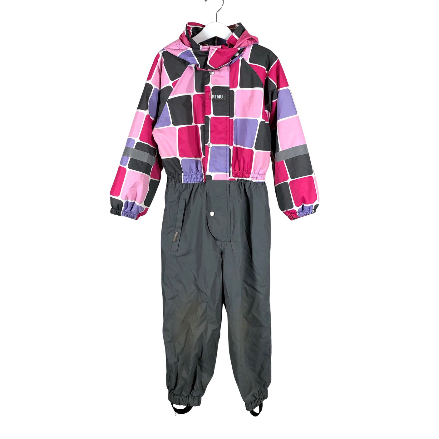 Unisex Travalle - Lightly padded overall, size 104 - 110 - Pink (1)