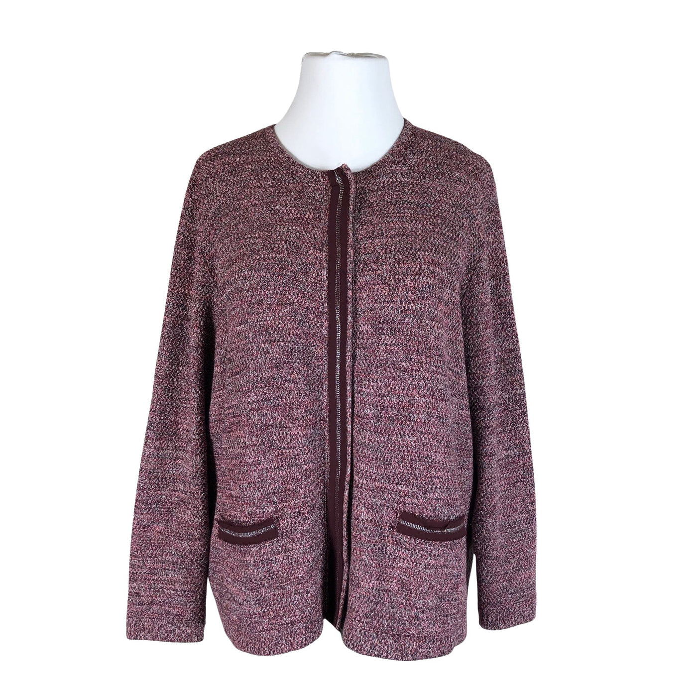 Unisex Gerry Weber - Cardigan, size 46 - Violet (1)