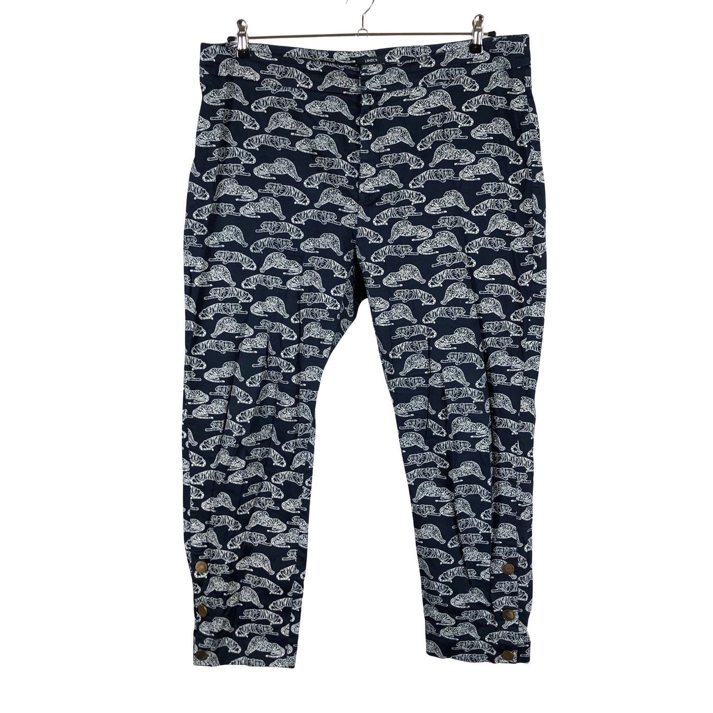 Unisex Lindex - Slacks, size 50 - Blue (1)