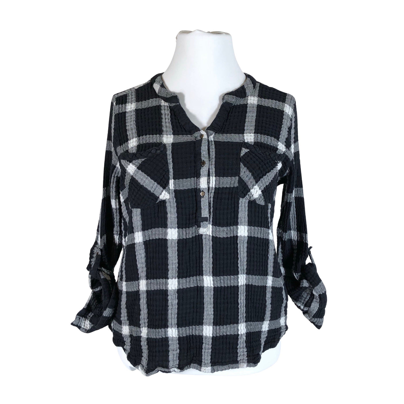 Unisex Isolde - Blouse, size 42 - Black (1)