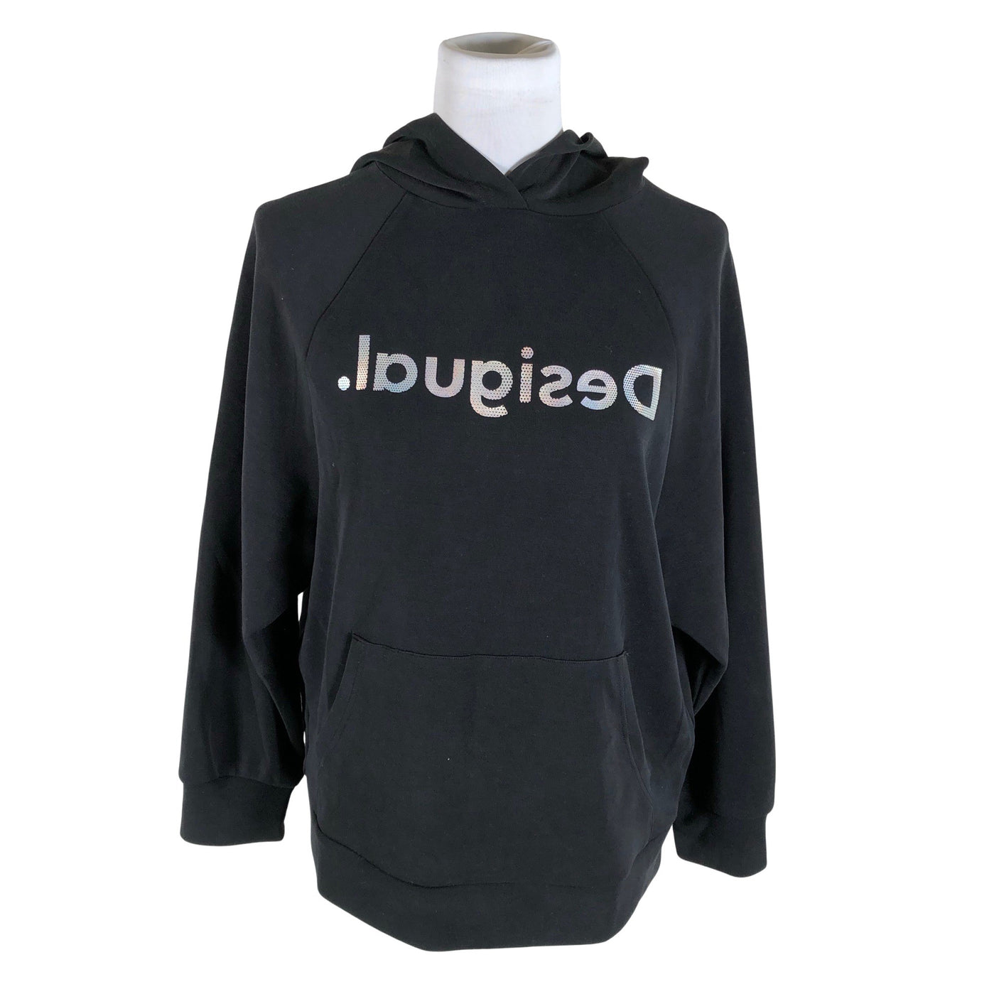Unisex Desigual - Hoodie, size 36 - Black (1)