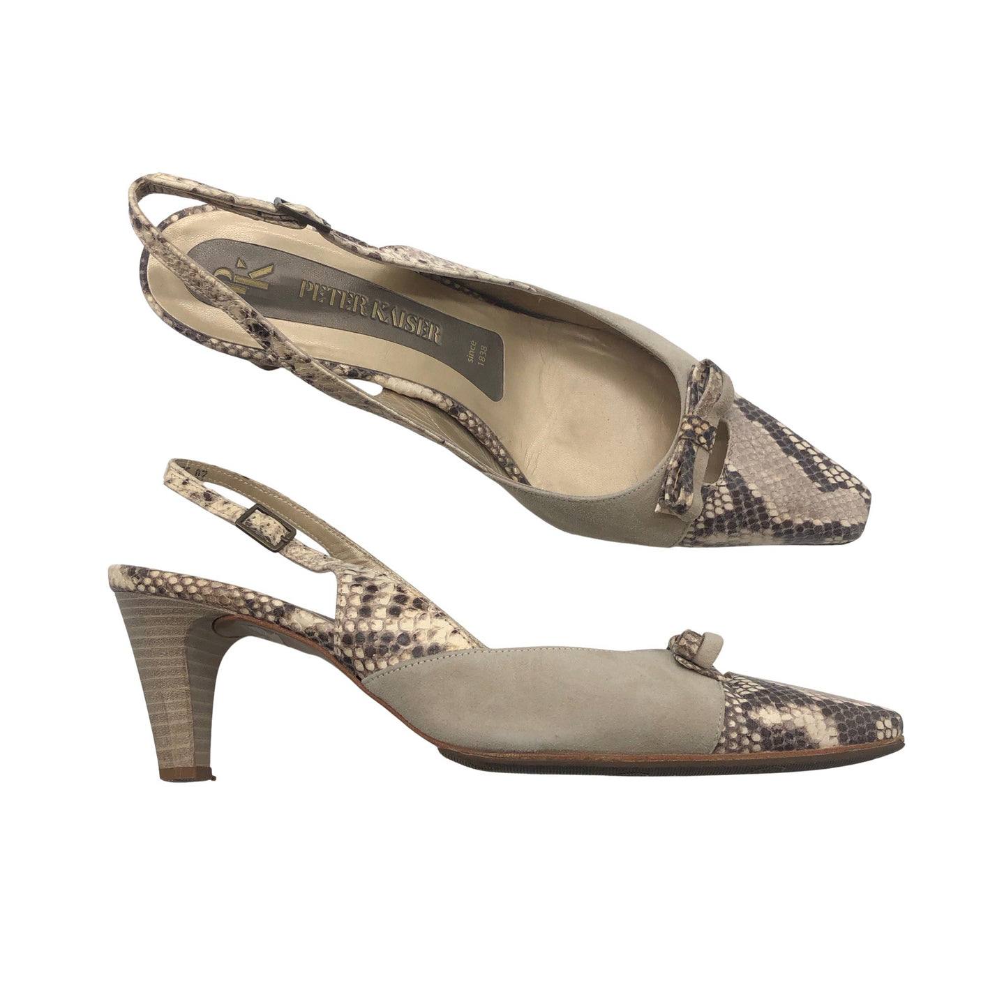 Unisex Peter Kaiser - High heels, size 39 - Gray (1)