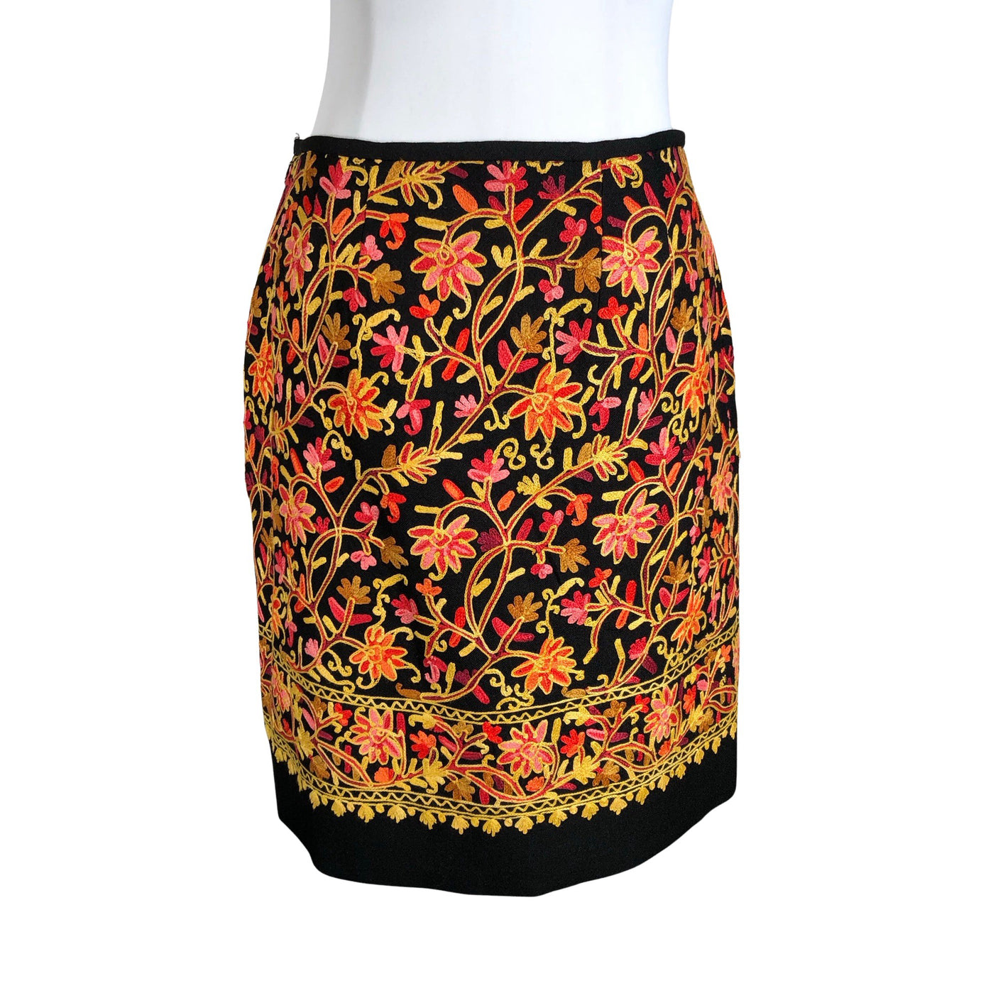 Unisex Luisa Spagnoli - Fabric skirt, size 38 - Black (2)