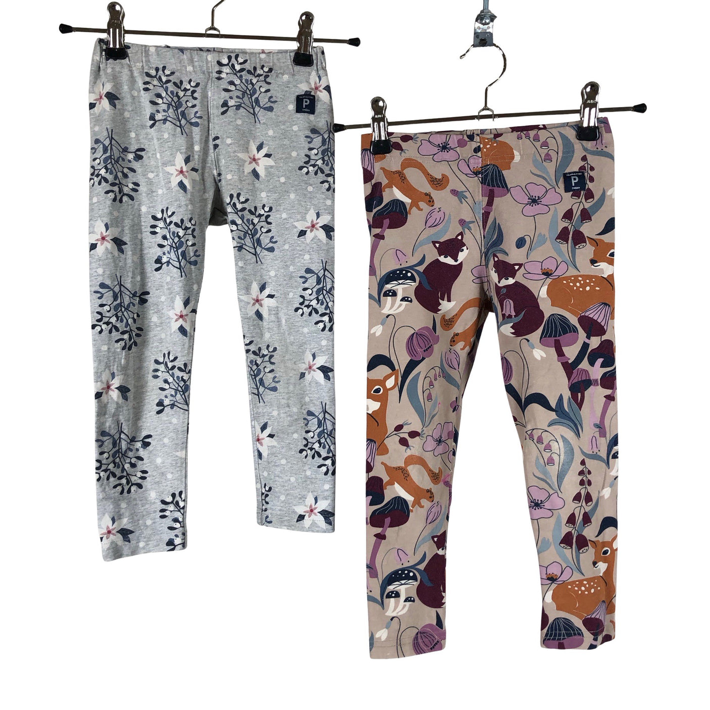 Unisex Polarn O. Pyret - Leggings, size 98 - 104 - Beige (1)