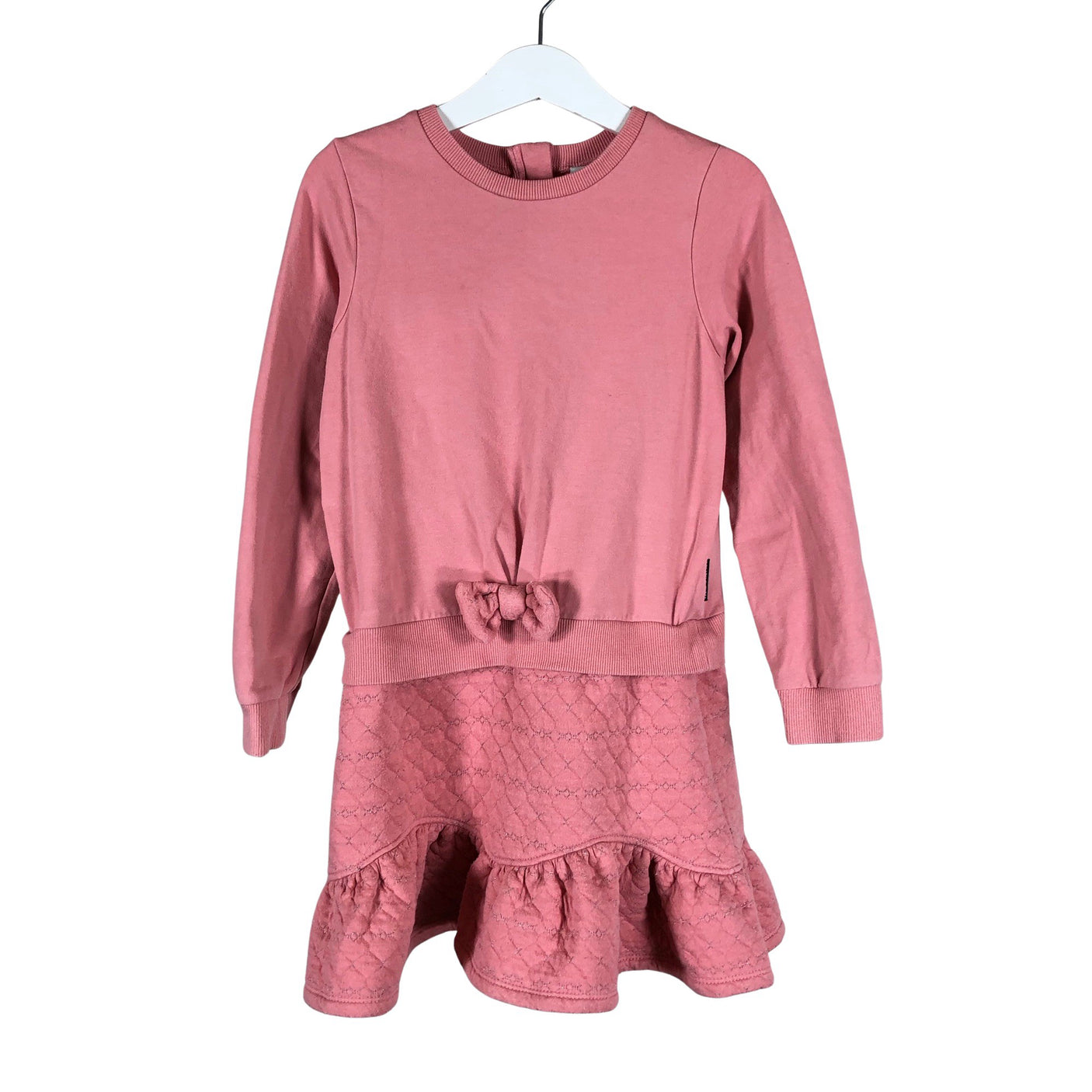 Unisex Polarn O. Pyret - Sweatshirt dress, size 110 - 116 - Light pink (1)