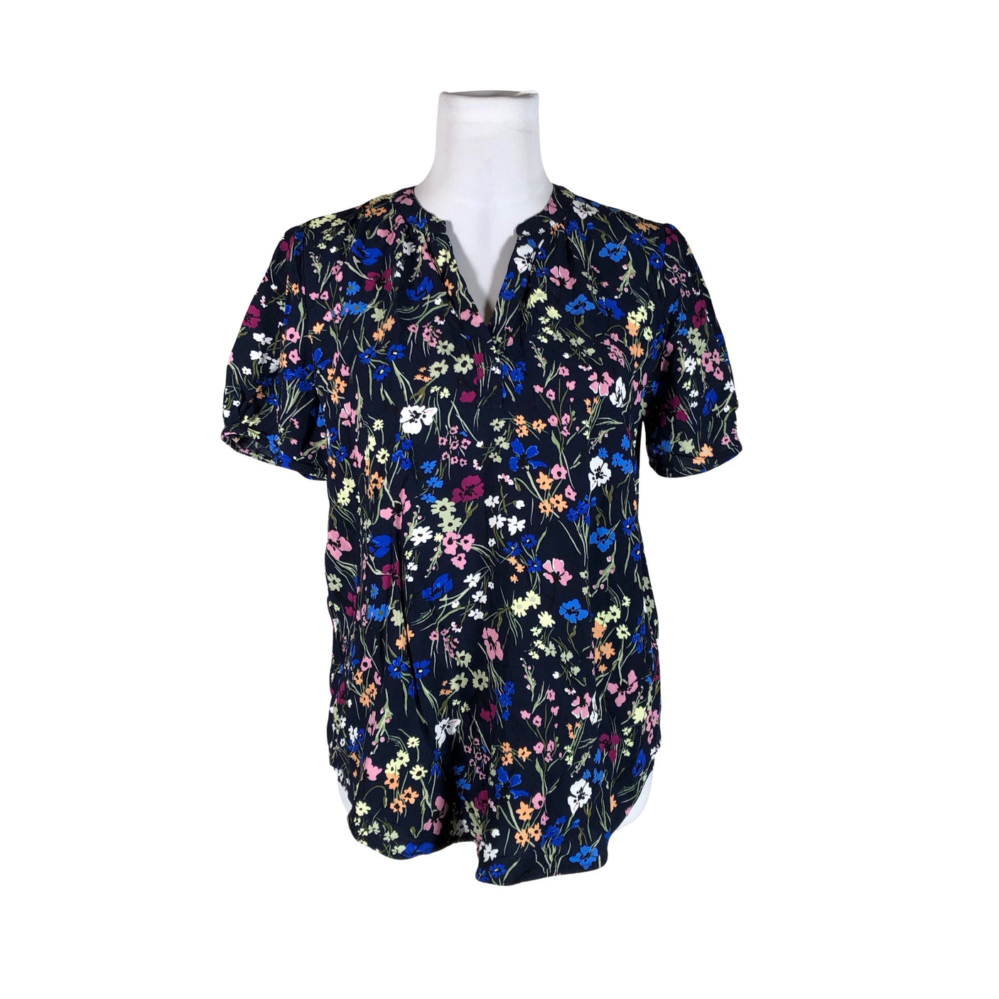 Unisex Esprit - Short-sleeved blouse, size 38 - Blue (1)