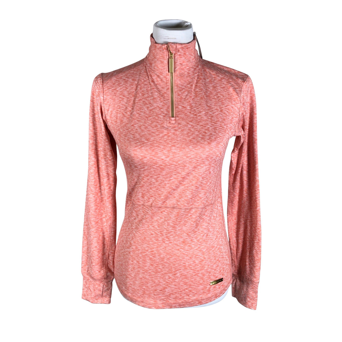 Unisex JH Collection - Sports shirt, long sleeve, size 34 - Orange (1)