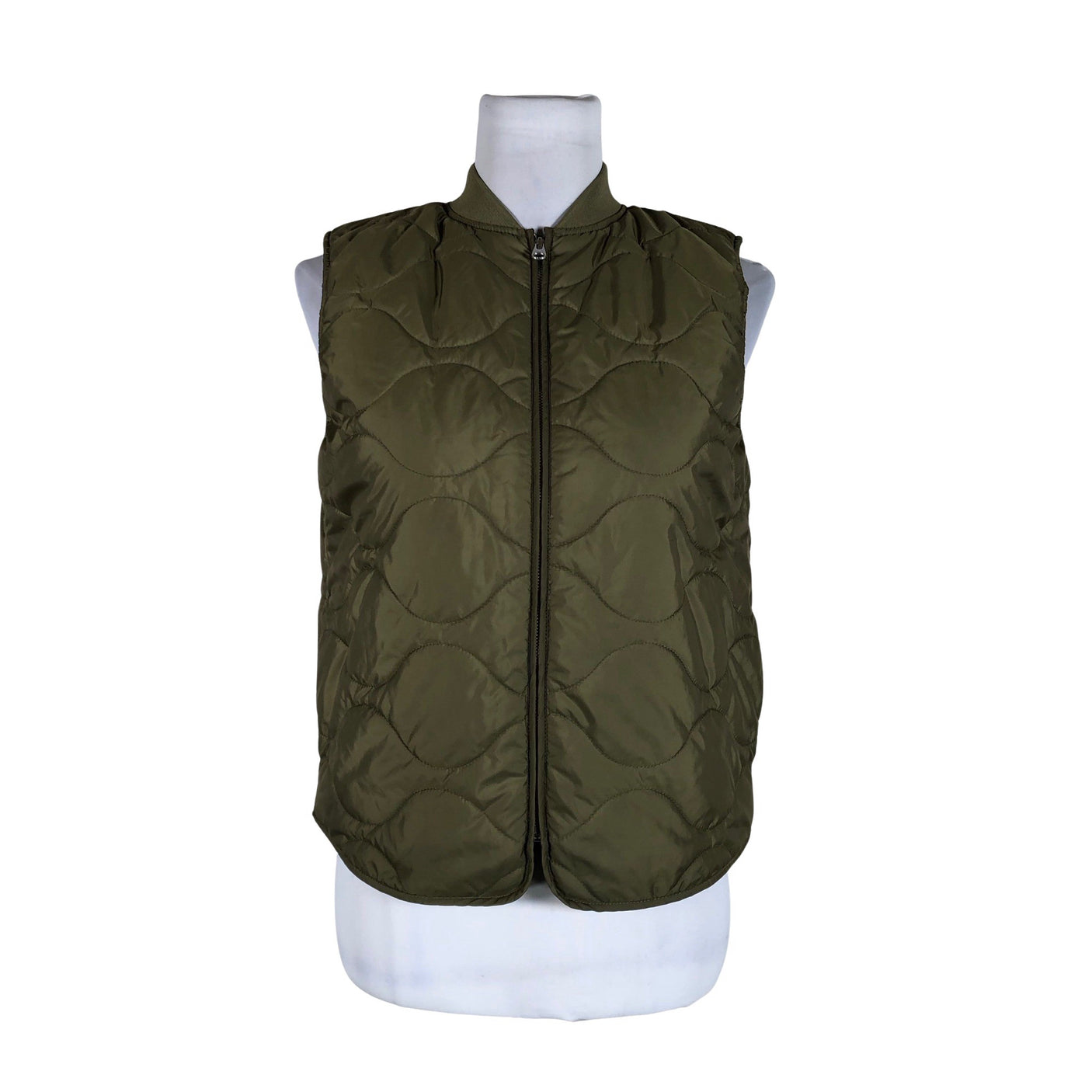 Unisex Arket - Winter vest, size 34 - Green (1)