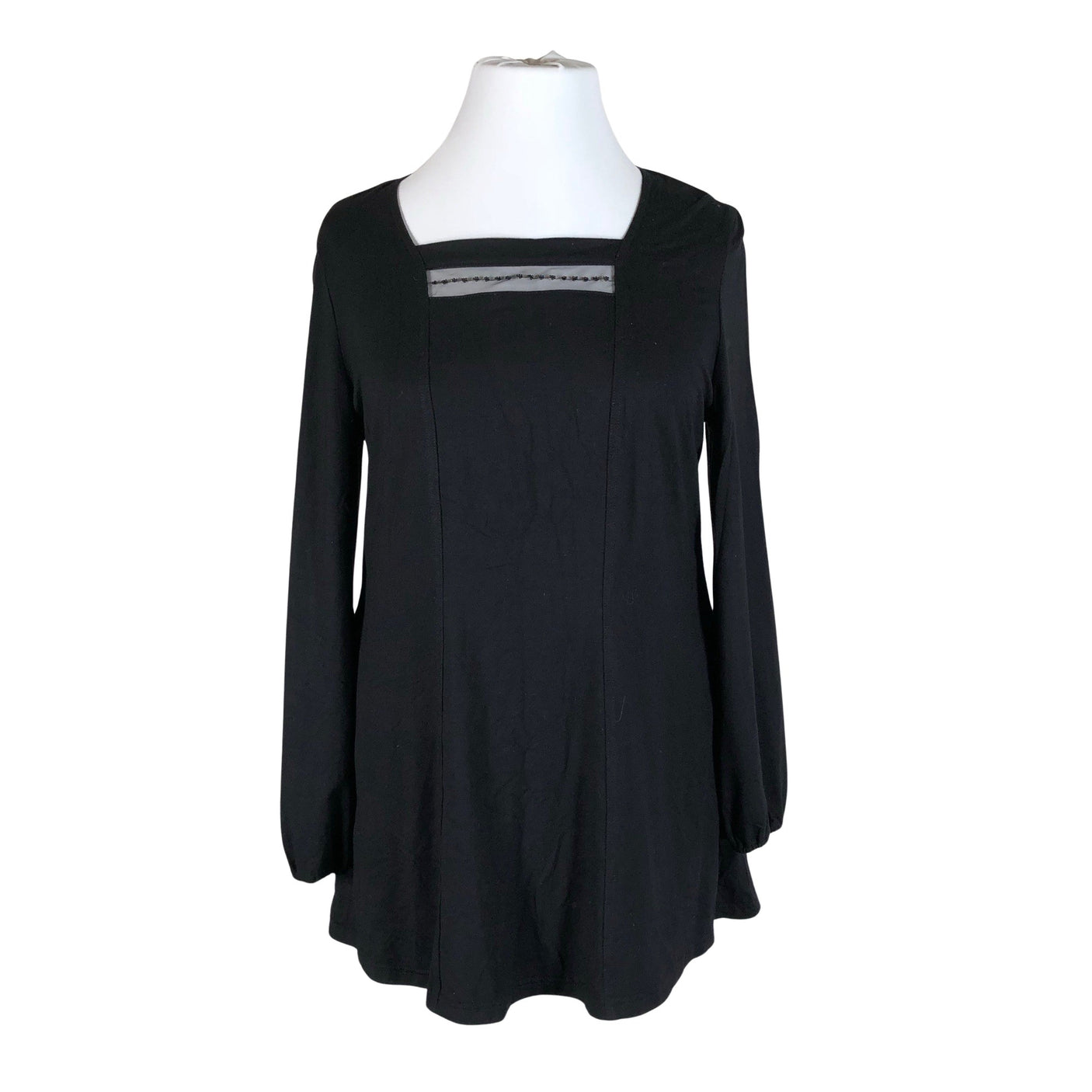 Unisex Mille - Tricot tunic, size 42 - Black (1)
