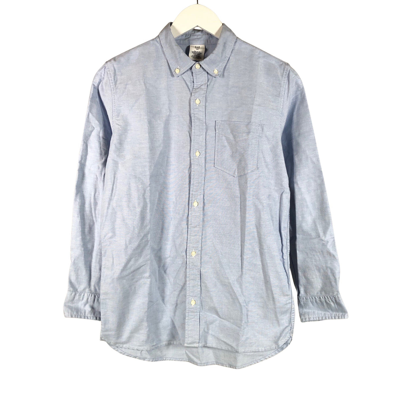 Unisex Gap - Collared shirt, size 158 - 164 - Light blue (1)