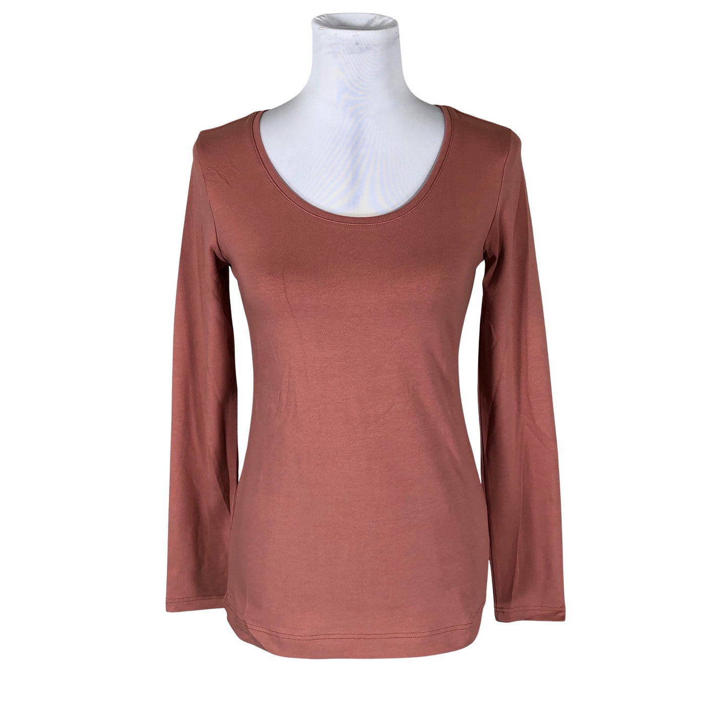 Unisex NOSH - Tricot shirt, size 36 - Brown (1)