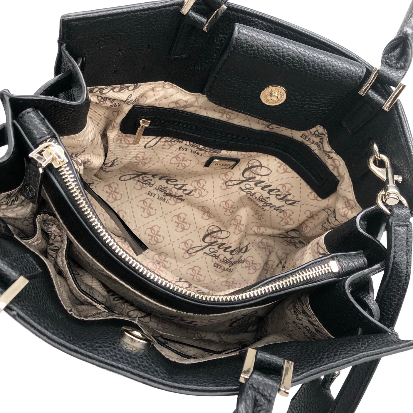 Unisex Guess - Handbag, size Midi - Natural white (2)