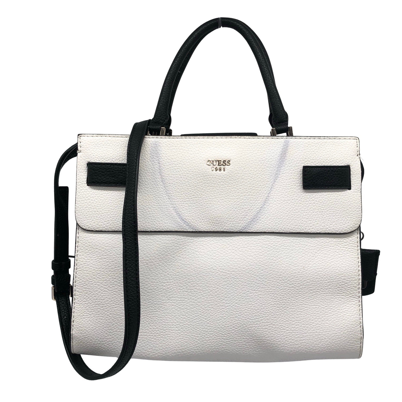 Unisex Guess - Handbag, size Midi - Natural white (1)