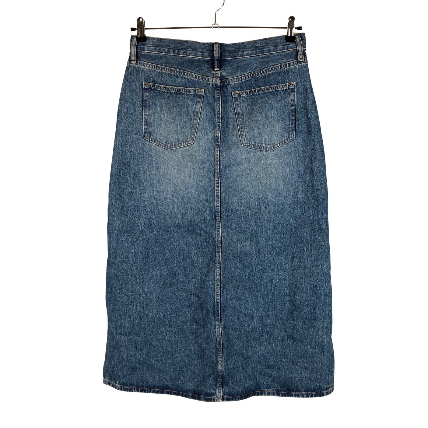 Unisex Uniqlo - Denim skirt, size 38 - Blue (2)