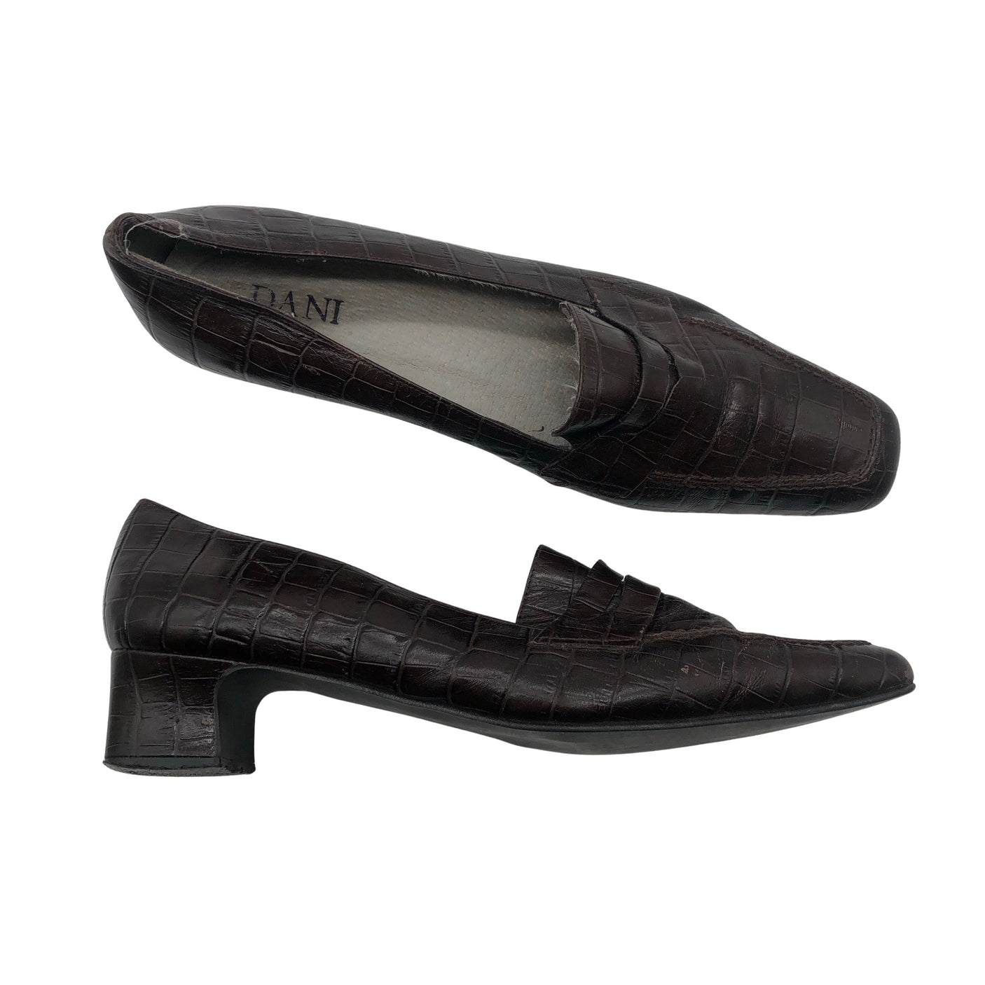 Unisex Dani - High heels, size 42 - Brown (1)