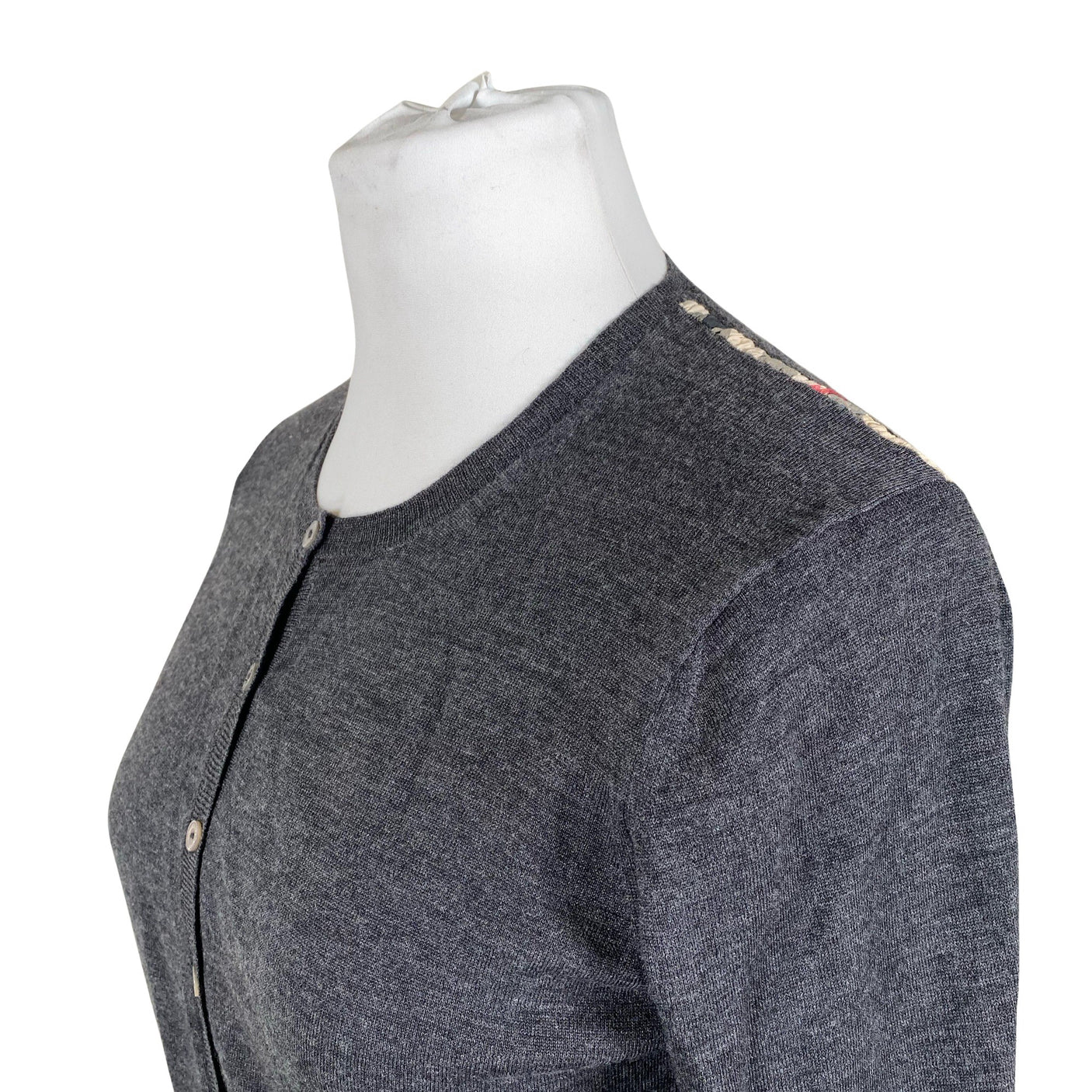 Unisex Burberry Brit - Cardigan, size 42 - Gray (3)