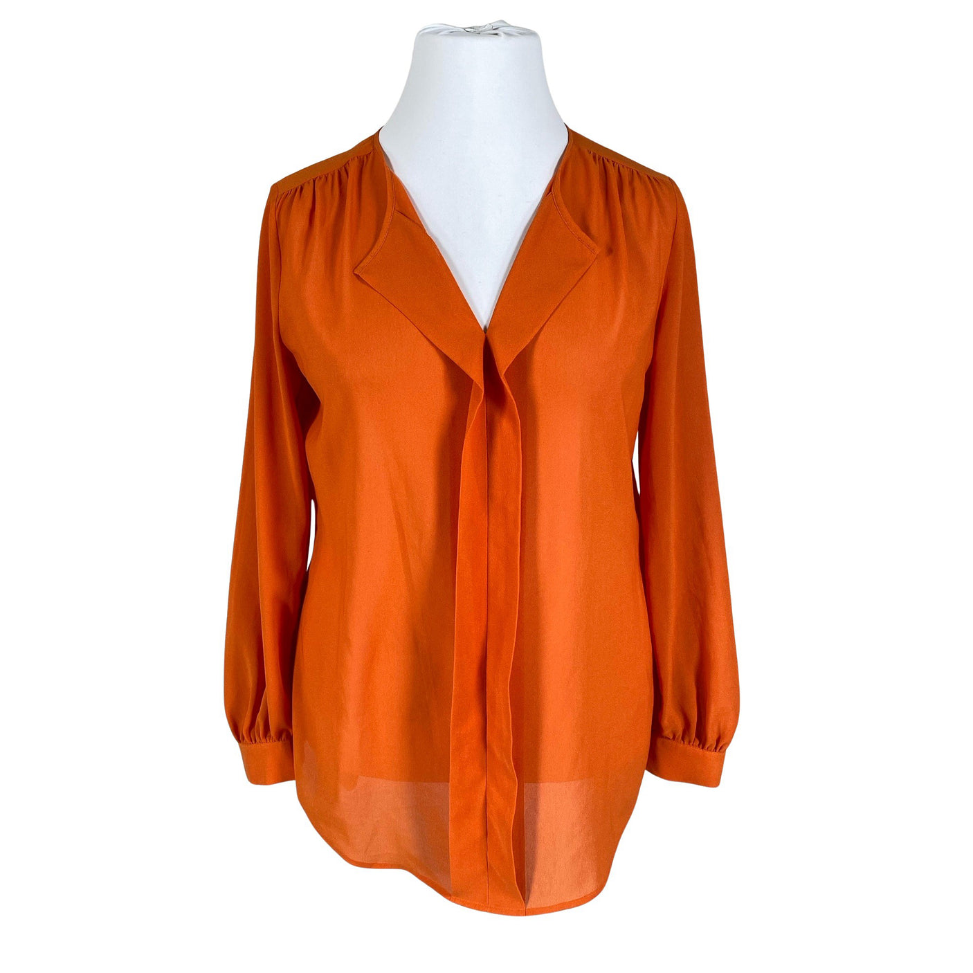 Unisex Esprit - Schiffon tunic, size 42 - Orange (1)