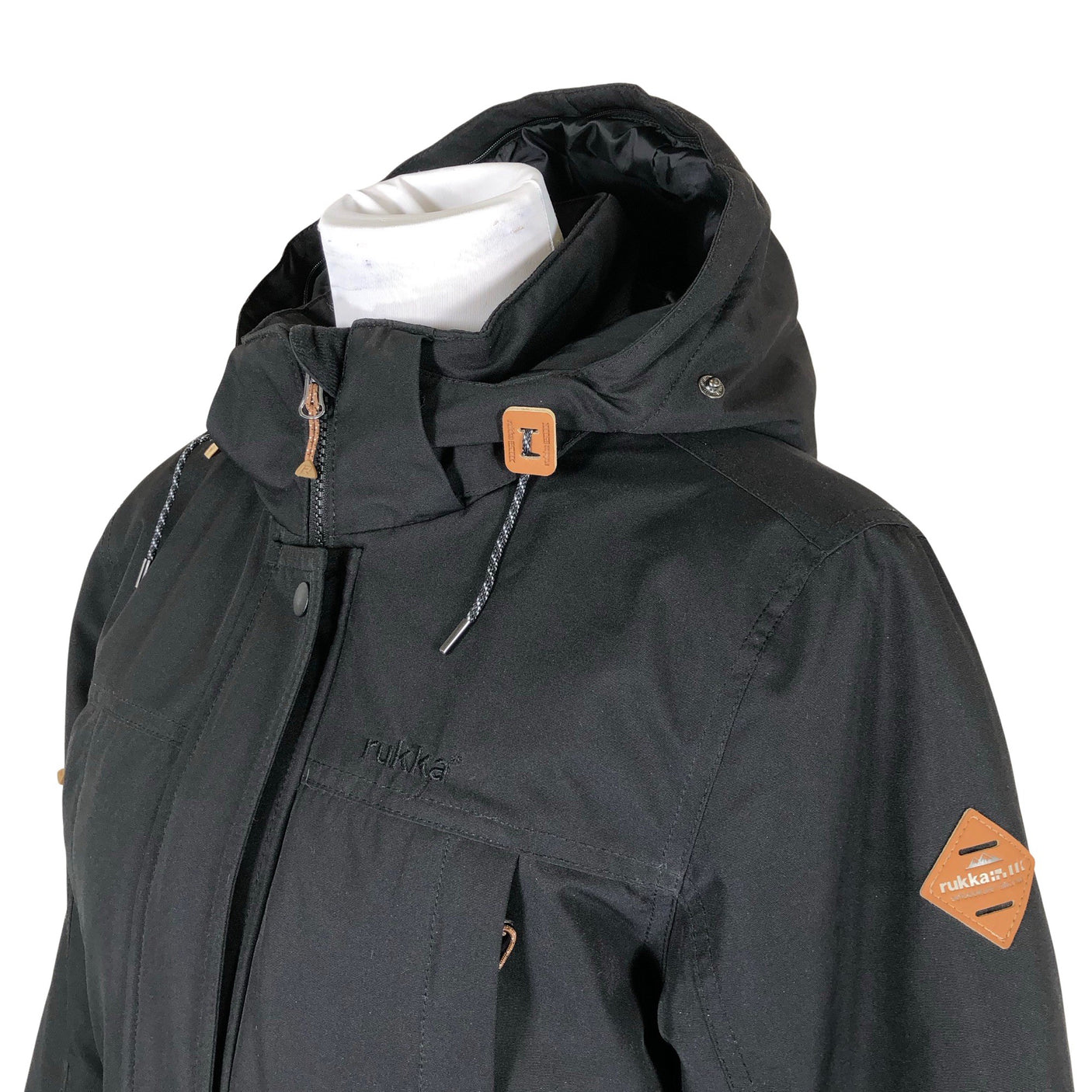 Unisex Rukka - Down jacket, size 38 - Black (3)