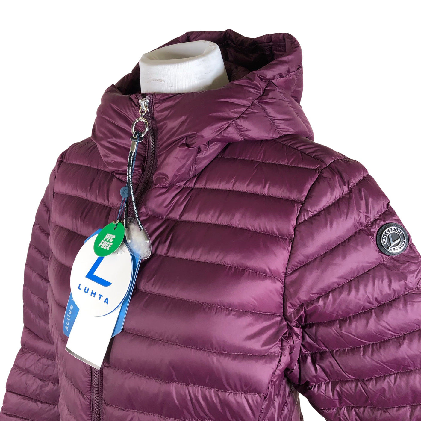 Unisex Luhta - Light down jacket, size 40 - Violet (3)
