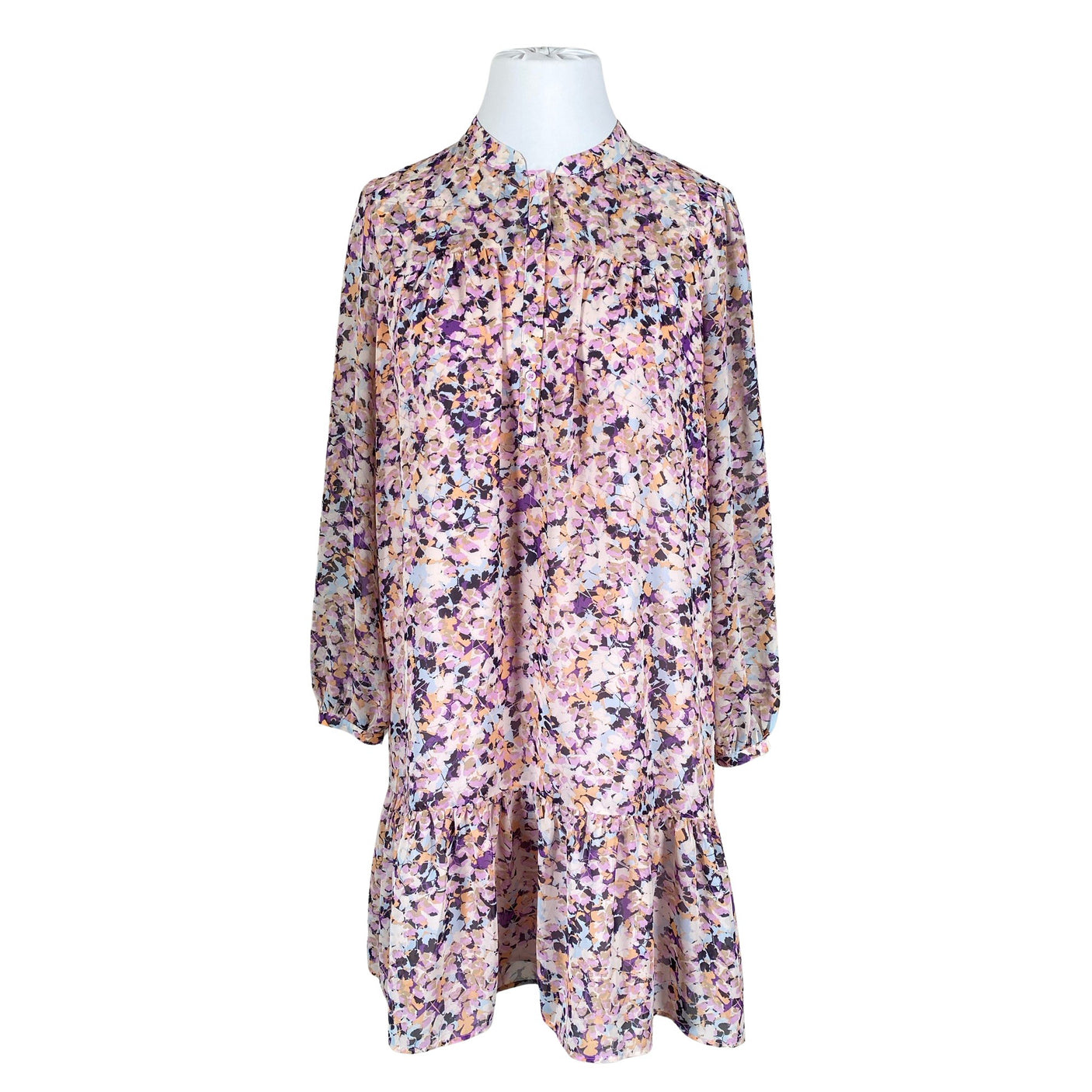 Unisex Esprit - Schiffon dress, size 44 - Light pink (1)